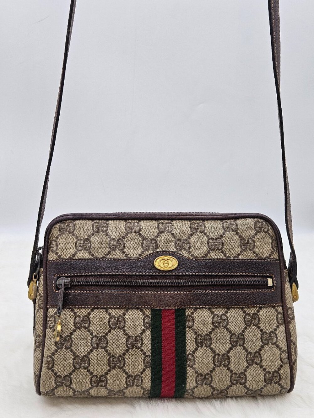 Gucci Ophidia Brown PM Bag